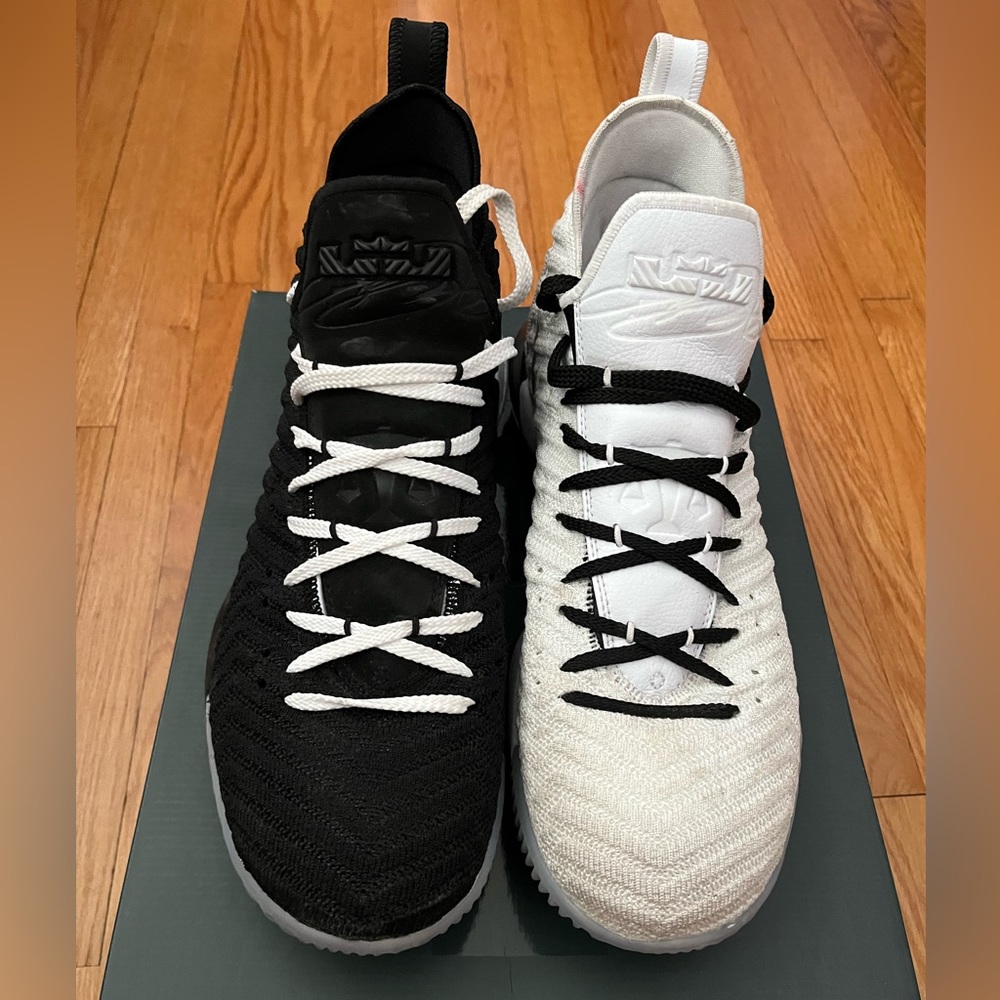 LeBron 16 equality. Men size 12. Used with box